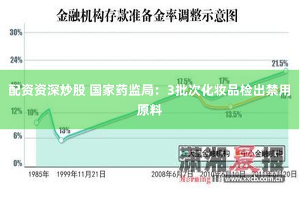 配资资深炒股 国家药监局：3批次化妆品检出禁用原料