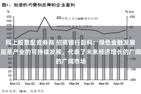 网上股票配资券商 招商银行彭科：绿色金融发展的底层是产业的可持续发展，代表了未来经济增长的广阔市场