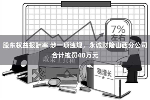 股东权益报酬率 涉一项违规，永诚财险山西分公司合计被罚40万元