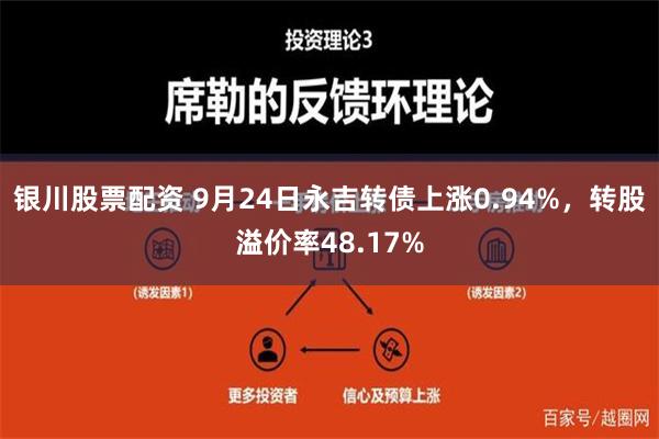 银川股票配资 9月24日永吉转债上涨0.94%，转股溢价率48.17%