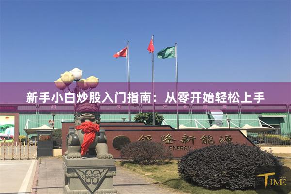 新手小白炒股入门指南：从零开始轻松上手