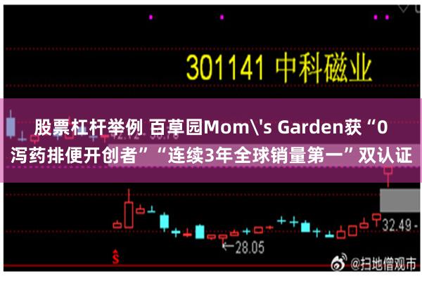 股票杠杆举例 百草园Mom's Garden获“0泻药排便开创者”“连续3年全球销量第一”双认证