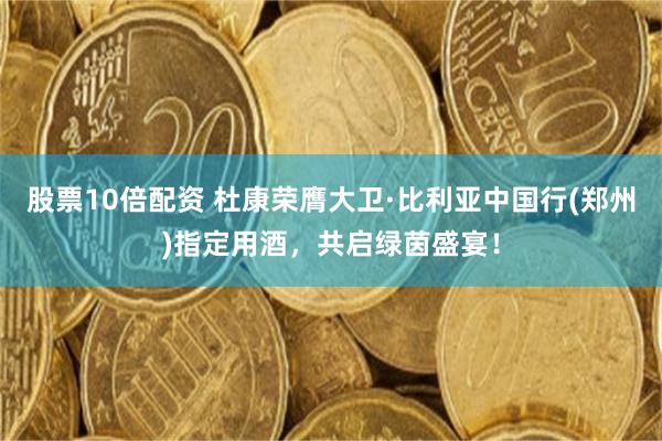 股票10倍配资 杜康荣膺大卫·比利亚中国行(郑州)指定用酒，共启绿茵盛宴！