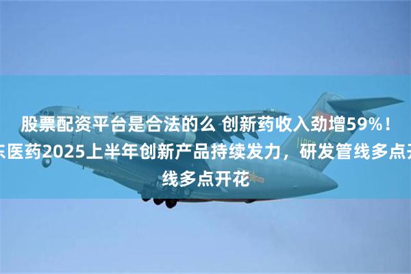 股票配资平台是合法的么 创新药收入劲增59%！华东医药2025上半年创新产品持续发力，研发管线多点开花