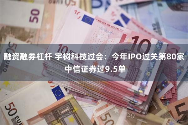 融资融券杠杆 宇树科技过会：今年IPO过关第80家 中信证券过9.5单