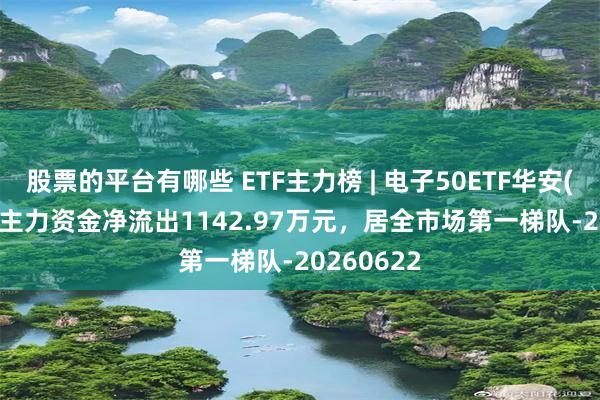 股票的平台有哪些 ETF主力榜 | 电子50ETF华安(515320)主力资金净流出1142.97万元，居全市场第一梯队-20260622