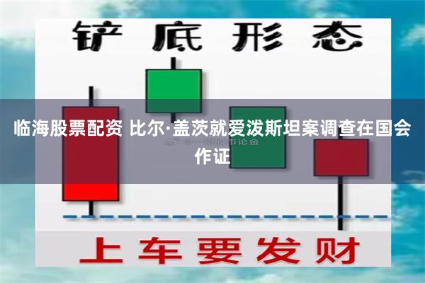 临海股票配资 比尔·盖茨就爱泼斯坦案调查在国会作证