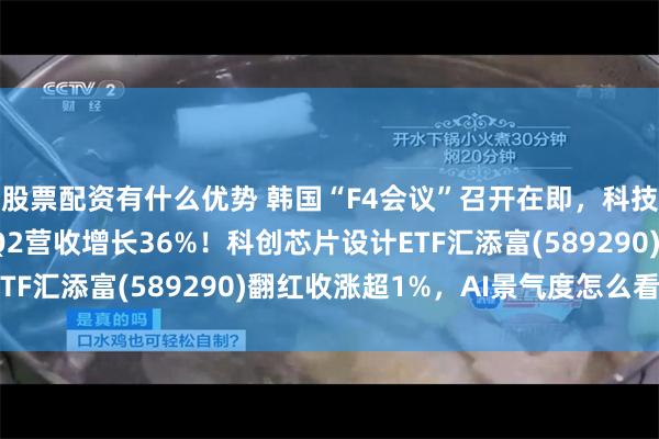 股票配资有什么优势 韩国“F4会议”召开在即,科技股午后翻红!台积电Q2营收增长36%!科创芯片设计ETF汇添富(589290)翻红收涨超1%,AI景气度怎么看?