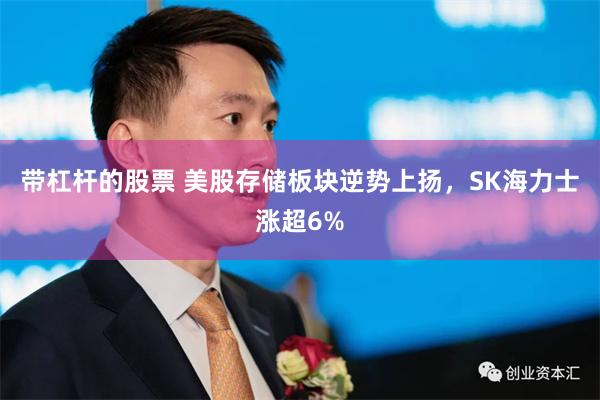 带杠杆的股票 美股存储板块逆势上扬，SK海力士涨超6%
