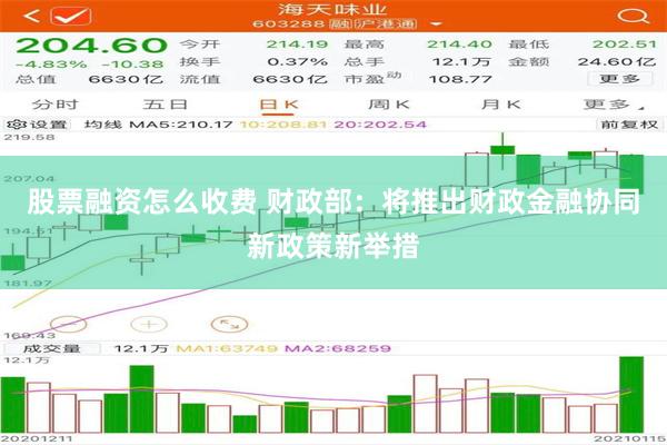 股票融资怎么收费 财政部：将推出财政金融协同新政策新举措