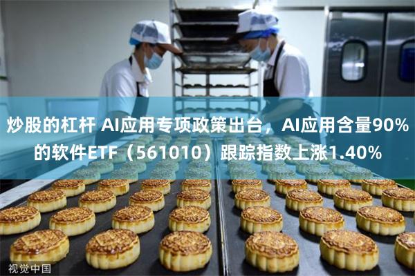 炒股的杠杆 AI应用专项政策出台，AI应用含量90%的软件ETF（561010）跟踪指数上涨1.40%